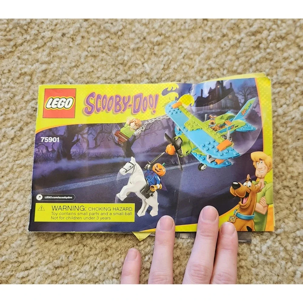 LEGO Scooby-Doo Mystery Plane Adventures 75901 Instruction Manual Only